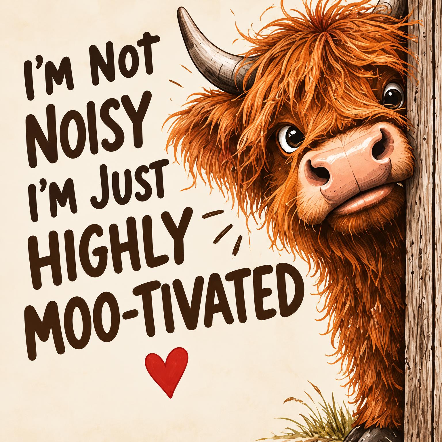Highly Moo-tivated